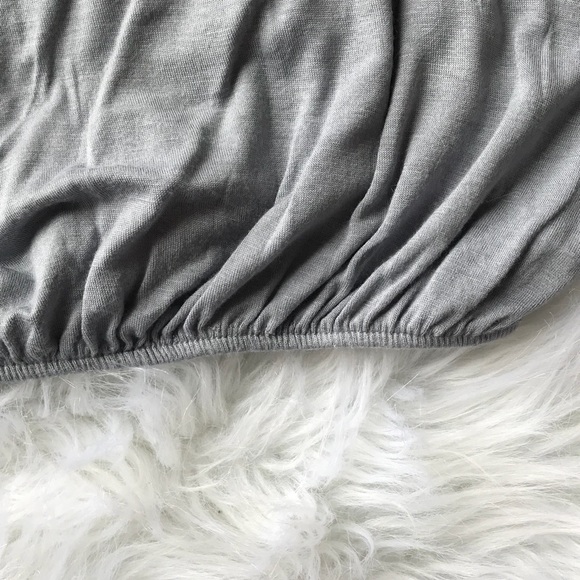 Grey Studded Back Tank Top Small - Picture 4 of 8